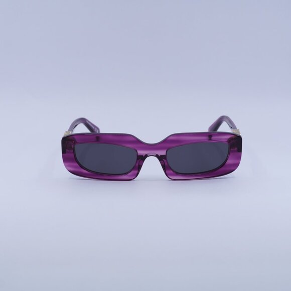 ?️New Off-White OERI13C RENTON 3707 Sunglasses - Striped Purple Frame main image 9